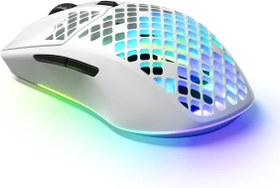 Resim SteelSeries Aerox 3 Wireless Snow Gaming Mouse - Truemove Air Optik Sensör - 68 Gram - Suya Dayanıkl 