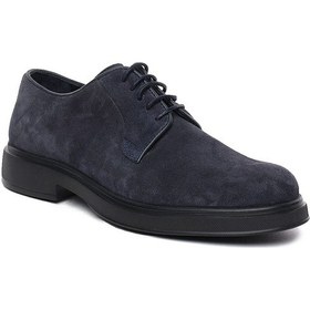 Resim Erkek Lacivert Hakiki Deri Oxford Ayakkabı 5k1ka18680 5902 Lacı 