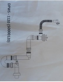 Resim Nsp Üstten Taşmalı Lavabo Sifonu 80mm Antrasit Gri 