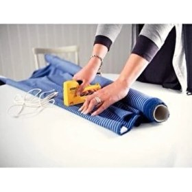 Resim Rapid Mekanik Zımba Tabancası Ergonomik Tasarım Sarı 5000057 Hobi ve Dıy Uygulamaları 