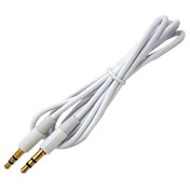 Resim 1.2M Stereo 3 Pin Aux Kablo - Beyaz 