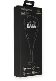 Resim Karler Bass KR103 Kablosuz Kulaklık - Siyah 413108 