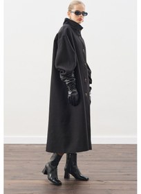 Resim Manuka Gaıa Geniş Kaban Siyah Siyah 