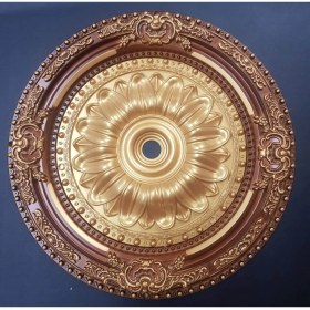 Resim Decogold Yeni 60 cm Oval Kahve Eskitme Saray Tavan 