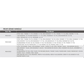 Resim Accel Ktm Arka Tutamak Turuncu 13755140 