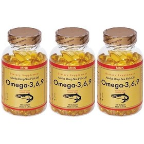 Resim Mnk Omega 3-6-9 Balık Yağı 1000 Mg 3X100 Softgel 08- 