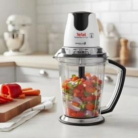 Resim Tech Butiq Tefal Masterchop Powelix 6 Bıçaklı Doğrayıcı 1,5 L Hazneli 1000W 