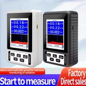 Resim XR-1 Taşınabilir Geiger Sayacı - Çift Güç USB/Pil, Nükleer Radyasyon Dedektörü & Mermer Test Cihazı LCD Ekranlı, Kişisel Güvenlik için Gerçek Zamanlı Ölçüm - Pil Dahil Değildir 