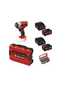 Resim Einhell TE-CI 18/1 Li - Solo Torklu Darbeli Matkap + 2 X 4 Ah Starter Kit Akü Çanta Ve Bits Uç Dahil 