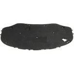 Resim Vassparts Volkswagen Passat B6 2005 - 2010 Kaput Izolasyon Keçesi Klipsli - 3C0863831A 
