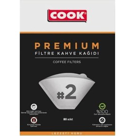 Resim Premium Filtre Kahve Kağıdı - Ebat 2, 80 Adet 