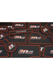 Resim Volkswagen Touareg Dk Tuning Volkswagen Vw Touareg R Line 2019 Model Araç Içi Kaymaz Ped Kaplama Seti 