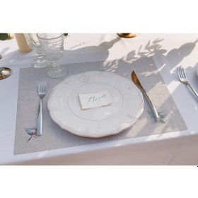 Resim Kuşlu Bahçe Amerikan Servis 4'lü Set 