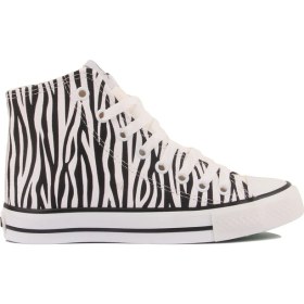 Resim Benetton - Zebra Desenli Kadın Sneaker 