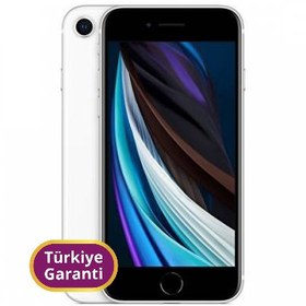 Resim Apple iPhone SE TR Garanti | 128 GB Beyaz 