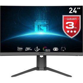 Resim MSI G24C6P E2 23.6\ FHD CURVE 1500R VA 180HZ 1MS ADAPTIVE-SYNC GAMING MONITOR 