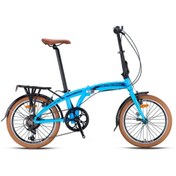 Resim Kron Fd750 Aliminyum Kadro 20" Katlanır Bisiklet - V-fren 