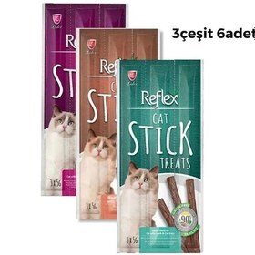 Resim Reflex Karışık Kedi Ödül Maması 3'lü 3 x 5 G 