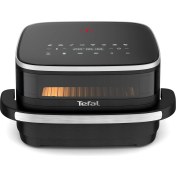 Resim Tefal Easy Fry Xl Surface 2200 Watt 4 Litre Süper Kompakt Boyutlu Geniş Air Fryer Fritöz 