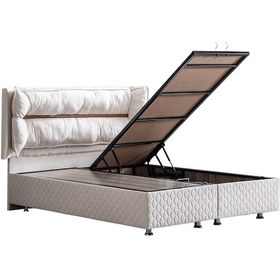 Resim Setaymobilya Baza, Barselona Krem Baza + Başlık Seti 