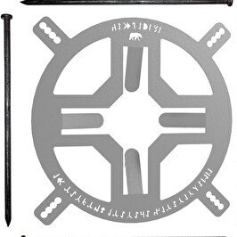 Resim Kamp Ayısı SwedeFire: Bushcraft İsveç Kütük Ocağı 