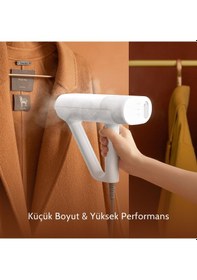 Resim Deerma DEM-HS100 Buharlı Dikey Ütü 