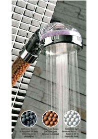 Resim Su Tasarruflu Arıtmalı Doğal Mineralli Duş Başlığı Diğer 