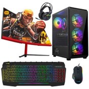 Resim Turbox TX4572 i5-4440 16 GB 2 TB SSD GTX750Ti 23.6" Dos Curved Masaüstü Oyuncu Bilgisayarı 