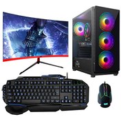 Resim DRx4252 Ryzen 5 4500 27" 8 GB RAM 256 GB M.2 NVMe SSD 6 GB GTX 1660 Ti Curved FreeDOS Masaüstü Oyuncu Bilgisayarı Dragos