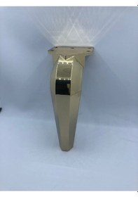 Resim PLASTİK,18 CM GOLD KAPLAMA,BERJER,KOLTUK,MOBİLYA AYAĞI (4 ADET) 