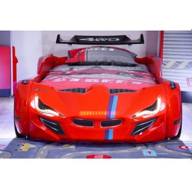 Resim Setaymobilya Arabalı Yatak , Mercedes , Kırmızı , Setay Mobilya 