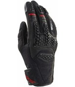 Resim Clover Gts-3 Korumalı Yazlık Motosiklet Eldiveni Siyah 