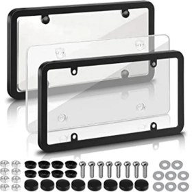 Resim Solar Sanc Kırılmaz Plaka Balon Kılıfı Şeffaf (Yurt Dışından) 