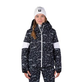 Resim Rossignol Wispile Puffy Pr Kadın Siyah Kayak Ceketi 