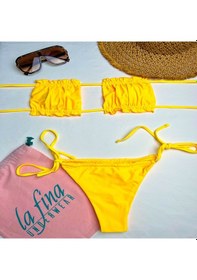 Resim Marba Sarı Bikini Set 