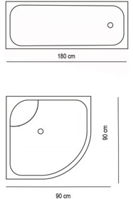 Resim Zethome Banyo Perdesi 1x180x200 Tek Kanat Duş Perdesi Halka Hediyeli Duşakabin Perdesi 6020 Pembe 