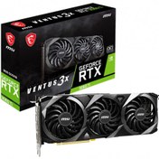 Resim MSI Vga Geforce Rtx 3060 Tı Ventus 3x 8g Oc Lhr Rtx3060tı 8gb Gddr6 256b Dx12 Pcıe 4.0 X16 (3xdp 1xh 