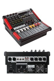 Resim Midex Maxword RPS-4C-800 Amfili Power 2x400W 2x99 DSP Efektli Mixer 