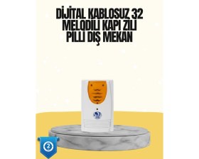 Resim Astraltech Kablosuz Kapı Zili Düzenli ve Konforlu Yaşam Alanları Için 