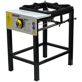 Resim Genel Markalar İnoxmaster Tekli Lokanta Ocağı Yüksek Ayak Ce Belgeli Lpg li Tüplü 