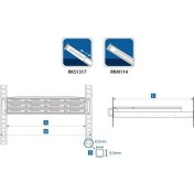 Resim Synology Sliding Rail Kit For 1U,2U,3U Server Rks1317 