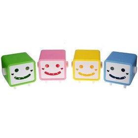 Resim Karikatür Mendil Kutusu Kapağı Küp Mendil Kutusu Masaüstü Mendil Tutucu Modern Stil Oturma Odası İçin 17x13x15,5 Cm Havlu Dağıtıcı 1 Adet 