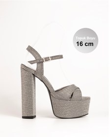 Resim E&L Company Net 16cm Antrasit Füme simli kumaş. Koşma Garantilidir. Muazzam işçilik. 
