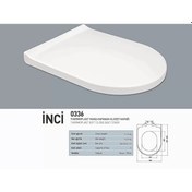 Resim Nkp İnci Thermoplast Yavaş Kapanan Klozet Kapağı - Nkp0336 