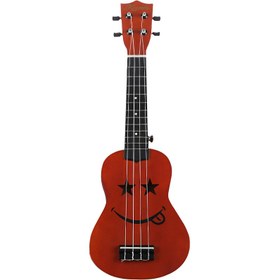 Resim Kozmos KUK-101-NT Emoji Natural Soprano Ukulele 