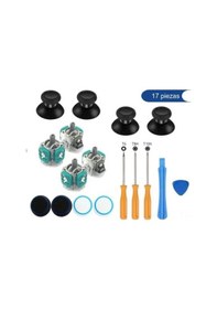 Resim Honmex Xbox One/ps4/ps5 Kumanda 3d Joystick Tamiri İçin 17 Parça Tamir Seti - Oyuncu Dostu, Taşınabilir Aracı 