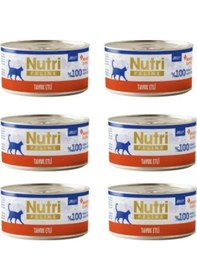 Resim 6'lı Avantaj Paketi: Nutri Feline Tahılsız Tavuklu & Jöleli Kedi Konservesi 70 Gr X 6 