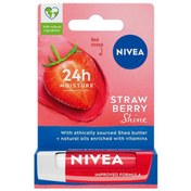 Resim Nivea Lip Stick Çilek Aromalı 4,8 gr 