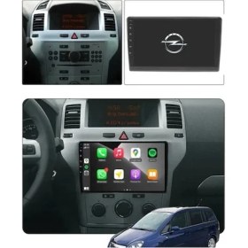 Resim Opel Corsa Astra Vectra Zafira Android Multimedya 4gb Ram 64GB Hafıza Kablosuz Carplayli Multimedya 