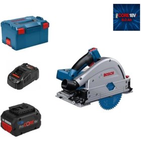 Resim Bosch GKT 18V-52 GC 1x8 Ah Procore 18V+ Akülü Daldırmalı Testere L-Boxx 